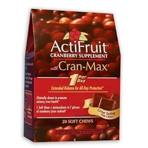 Actifruit-cranberry Supplement(with Cran-max)-20 Soft Chews picture