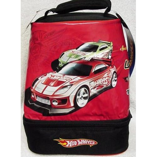 Hot Wheels Lunch Bag Dual Compartment