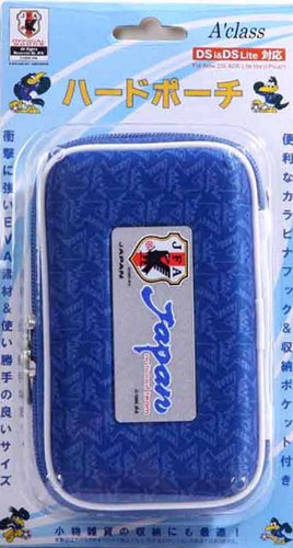 DSi&DSLite対応ハードポーチ (サッカー全日本代表) ブルー