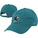 San Jose Sharks Teal BL Slouch Adjustable Strapback Hat