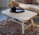 Rectangular Log Coffee Table