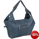 Contempo Tasche 007584021, Damen Umh�ngetasche, blau, (02-blau), 50x26x8 cm