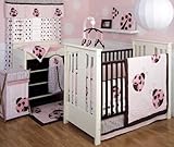 Mod Ladybug 4-Piece Baby Crib Bedding Set