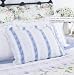 Lauren by Ralph Lauren Bedding, Home Lake Blue & White Quilted Standard Sham