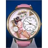 Whimsical Watches Unisex Jewelry Lover Pink Gold Watch Watch G0910014 by Whimsical Watches