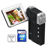 SVP HDDV-1500-Bk 11MP Max 2.4-inch LCD Digital Video Camcorder with Face detection & Image Stabilization + FREE SVP 4GB SDHC Memory Card