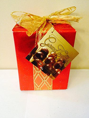 Delicious Assortiment Belgian Chocolates Red Gift Box 300g