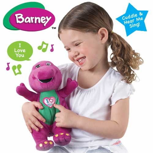 Barney 10 Inch I Love You Plush Picture