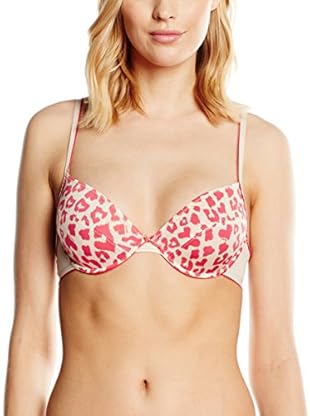 Triumph Sujetador Beecasual (Rojo / Crema)