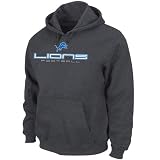 Detroit Lions Charcoal First and Goal IV Hooded Sweatshirt