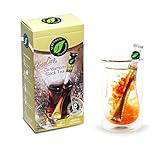 Serengeti Tea 2 Piece Cardamom Black Tea Box and Double Wall Cup Set