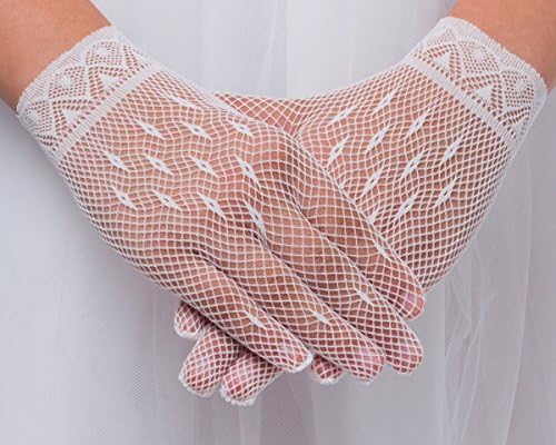 OLIVIA KOO Special Occasion Lace Gloves