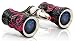 Milana Optics - Swarovski Crystals Opera Glasses with Flashlight - Jet Hematite with ...