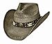 Bullhide Desperado Run A Muck Collection Straw Hat