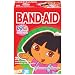 Band-Aid Brand Adhesive Bandages, Dora the Explorer Decorated Bandages, 25-Count Bandages (Pack of 8)