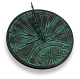 Aluminum Count Sunny Hours Sundial