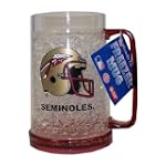 NCAA Florida State Seminoles 16-Ounce Crystal Freezer Mug
