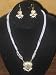 Christmas Gifts-Lakh Bead Necklace Set and Earrings In Multi Beads-3pc Set(Brand New)