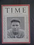 Dizzy Dean Autographed Signed April 15 1935 Time Magazine Professionally Matted Cover 11 X 14 Size Ready To Frame