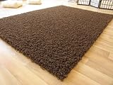 Produkt-Bild: Hochflor Teppich Funny Shaggy - braun - 160x230 cm