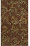 Mocha Vine Area Rug, 5-footx8-foot, MOCHA