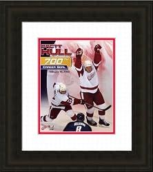 Detroit Red Wings Framed Brett Hull Photo NHL Hockey