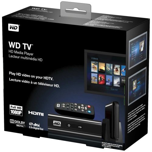 Western Digital WDBABG0000NBK TV HD Media Player
