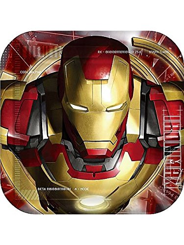 Iron Man 3 Small Paper Plates (8ct)