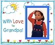 With Love to Grandpa Picture Frame Gift