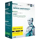ESET NOD32�A���`�E�C���X V5.0 Win/Mac 5�N1���C�Z���X