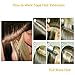 Full Hair 18 Inch Popular Multi-Colors Medium Brown (#4) Tape in Premium Remy Human Hair Extensions 40 Pcs Per Set 100g Weight Straight Human Hair Tape Hair Extensions