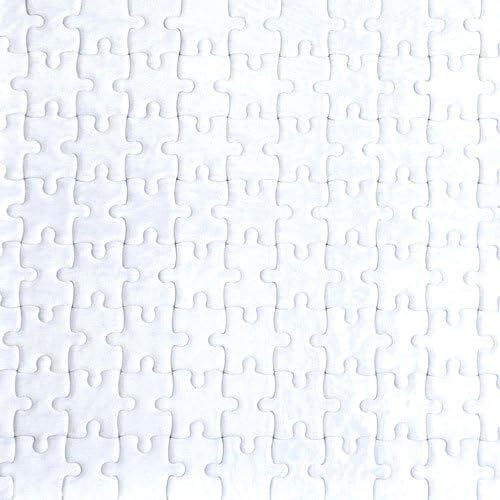 20 Blank Puzzles for Sublimation 120 pieces - Size: 11 1/2" x 7 7/8" *** FREE Shipping ***