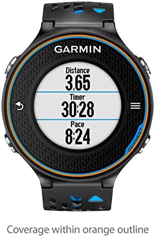 Forerunner 620 Screen Protector, BoxWave [ClearTouch Glass] Premium HD Tempered Glass Screen Protector for Garmin Forerunner 620