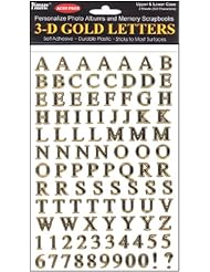 Home: Pioneer Photo Albums 3D Gold Letters Stickers - PIONEER