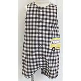 (カーターズ) carter's ノースリーブロンパース ブラウンチェック×くるまでサーフィン3M