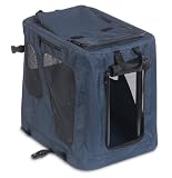 Petmate Pop-Up Kennel Small, Mood Indigo