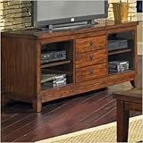 Davenport 61" TV Stand in Multi-Step Dark Cherry