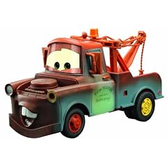 Dickie-Spielzeug 203089502 - Disney Cars 2 - RC Mater, 2-Kanal Funkfernsteuerung, 27 oder 40 MHz, Ma�stab 1:24, 19 cm, braun