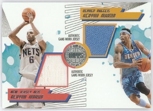 Kenyon Martin 2006 Topps First Row Dual Jersey Serial #071/140