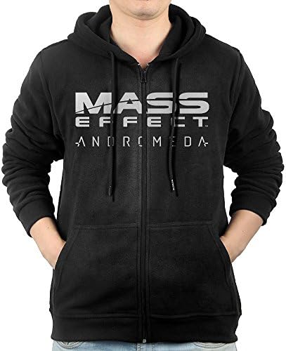 AASD Men's Mass Effect Andromeda Full-Zip Fleece Hoodie M
