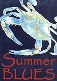 Summer Blues Garden Flag