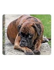 Office Product: Boxer dog POP Thanksgiving Christmas oblong mouse pad customized by Cases & Mousepads - Cases & Mousepads