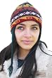 Alpaca Traditional Lightweight Hat with Earflaps - Hunter Green