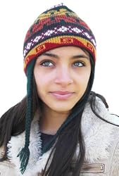 Alpaca Traditional Lightweight Hat with Earflaps - Hunter Green