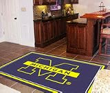 Michigan Wolverines 5' x 8' Area Rug