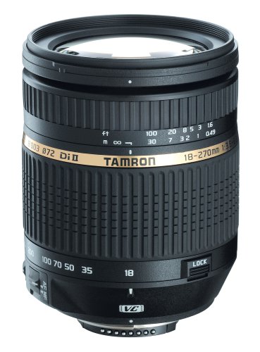 Tamron AF 18-270mm f/3.5-6.3 Di II VC LD Aspherical IF Macro Zoom Lens for Canon Digital SLR Cameras