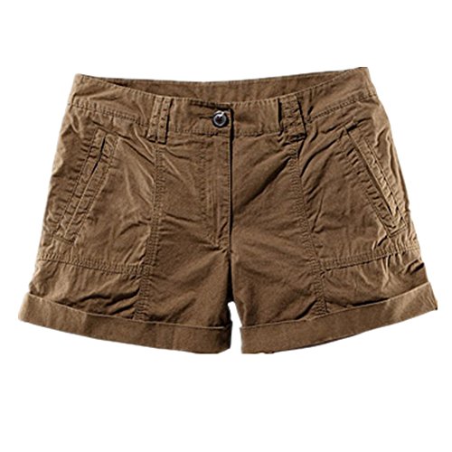 Haola Women's Casual Cotton Fashion Fitted Low Rise Shorts Lots of Colors