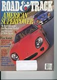 Road & Track Magazine, December 1995 - American Superpower, Mercedes E Class, BMW 850 Ci, Ferrari 456 GT, Jag XJS 6.ol, Mercedes SL600
