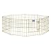 Midwest Gold- Zinc Indoor/Outdoor Exercise Pet Pen, 24W x 24H