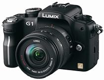 Panasonic Lumix DMC-G1 12.1MP Digital SLR Camera with Lumix G Vario 14-45 mm f/3.5-5.6 ASPH Mega OIS Lens (Black)